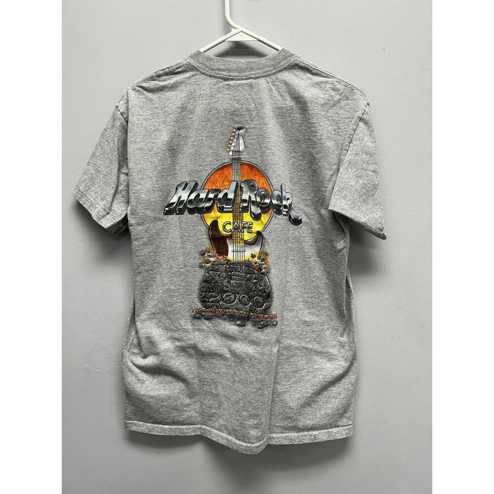 Vintage St. Thomas Hard Rock Cafe Gray Graphic T-Shirt